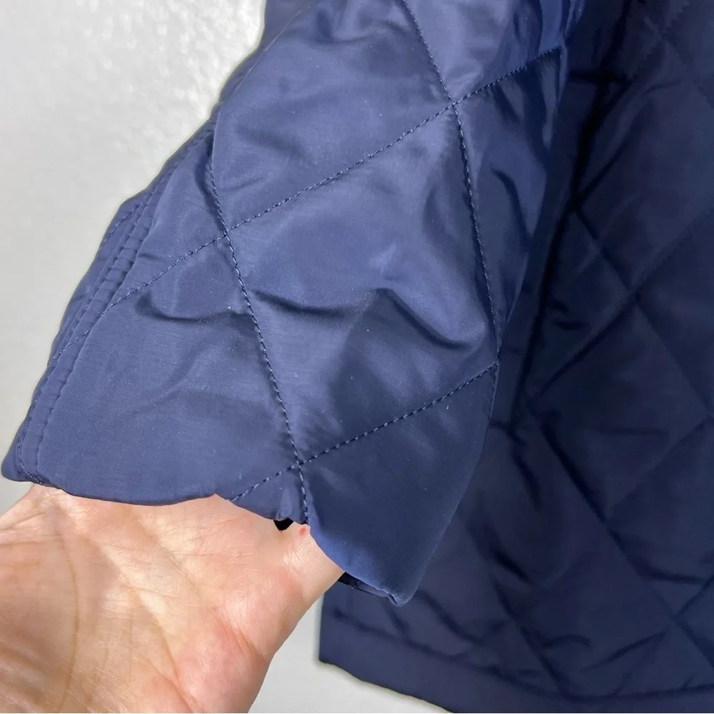 Amazon Essentials Kids Dark Blue Quilted Jacket L